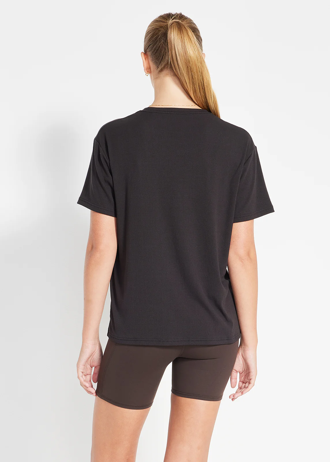 Essential Ribbed Tee - Image 2
