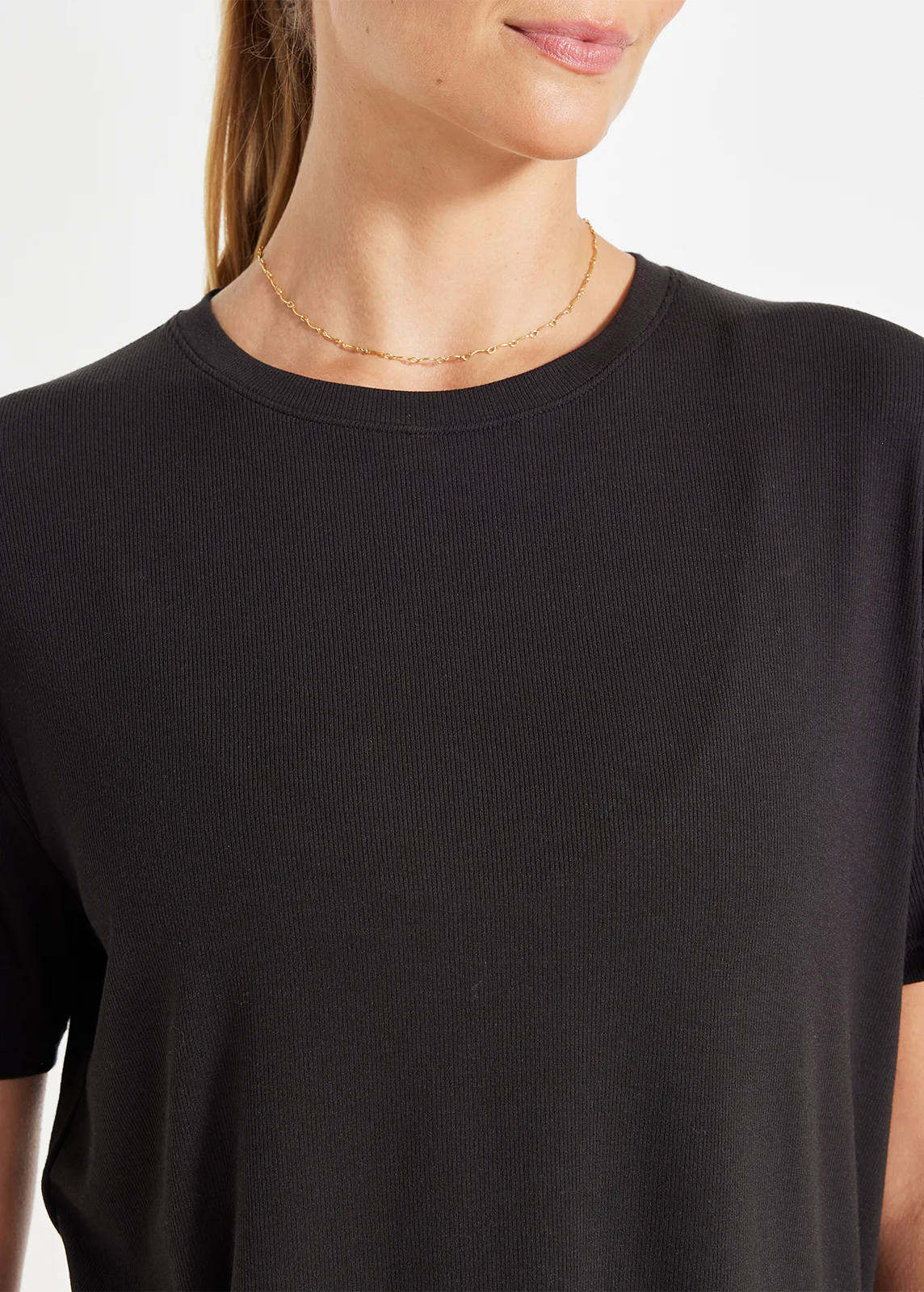 Essential Ribbed Tee - Image 4