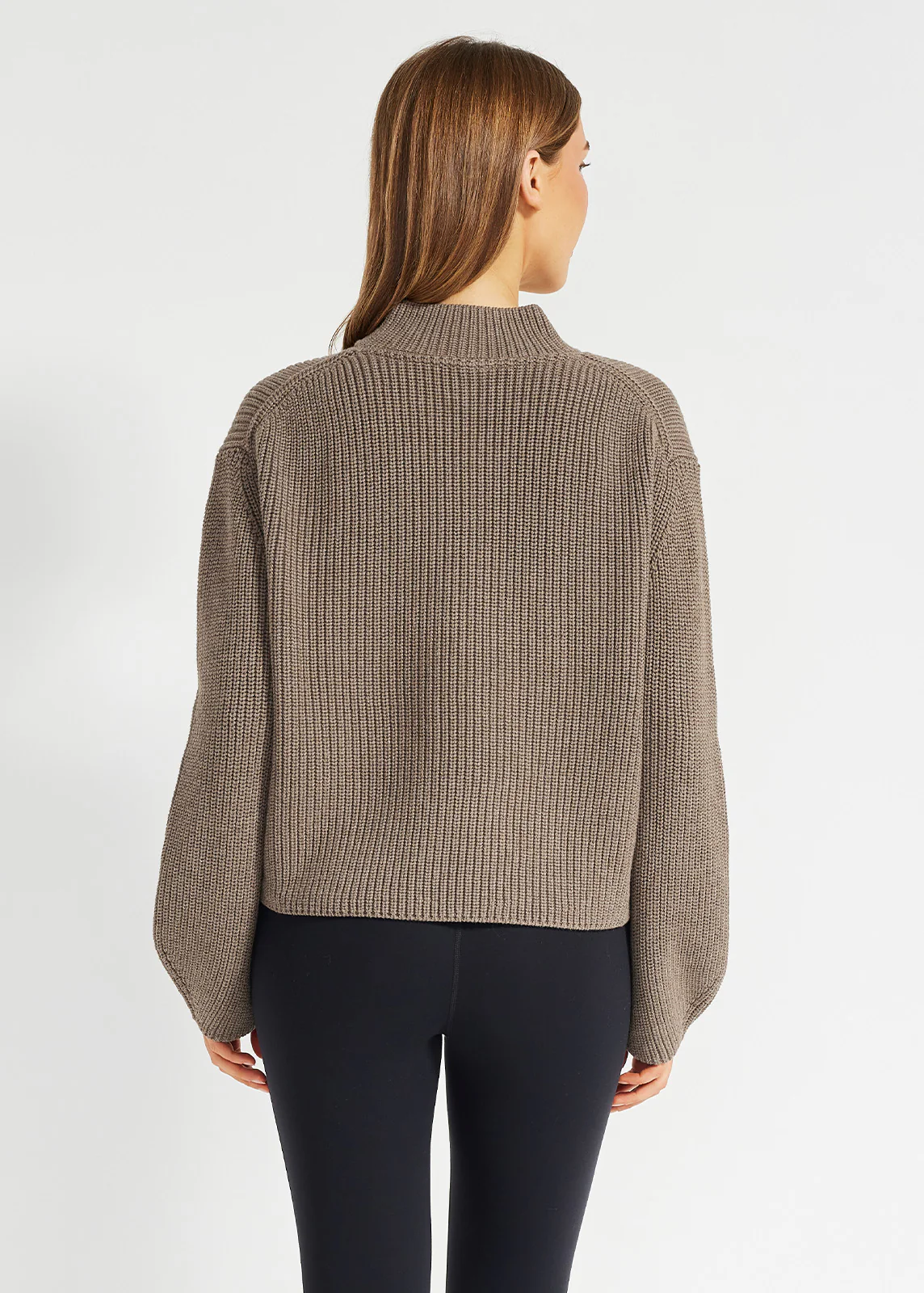 Everyday Ribbed 1/2 Zip - Image 3