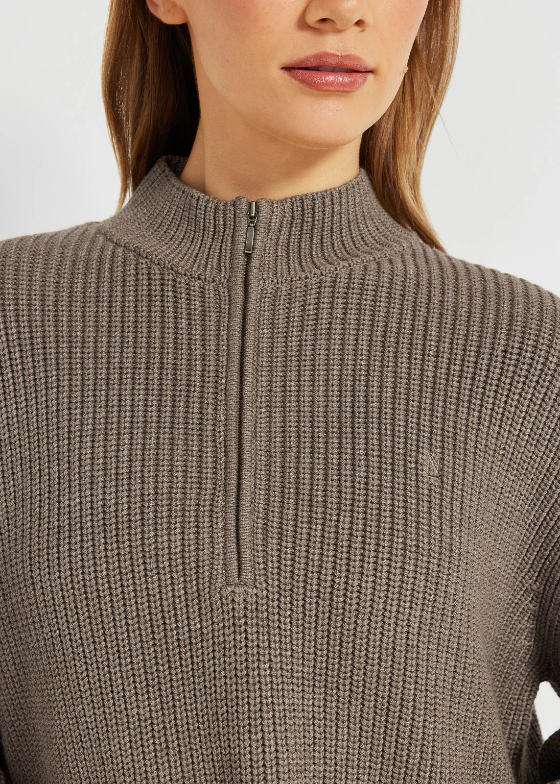 Everyday Ribbed 1/2 Zip - Image 5