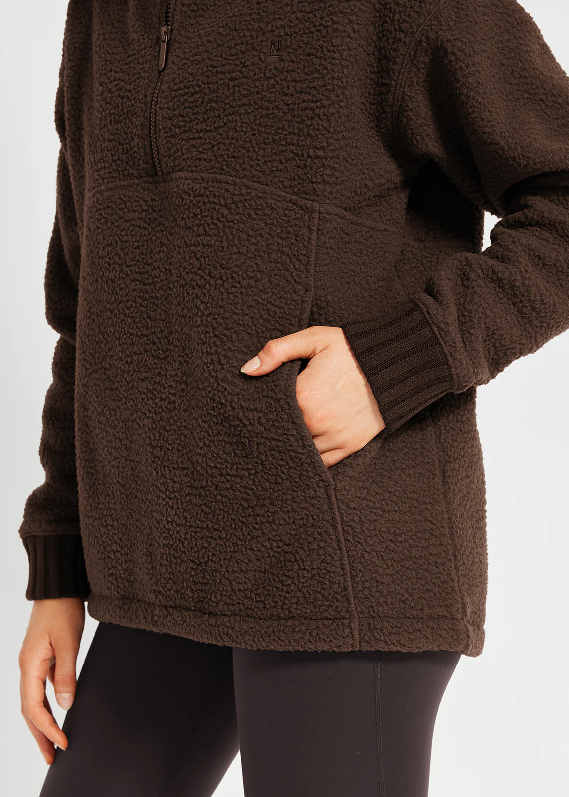 Explore More Sherpa 1/2 Zip - Image 4