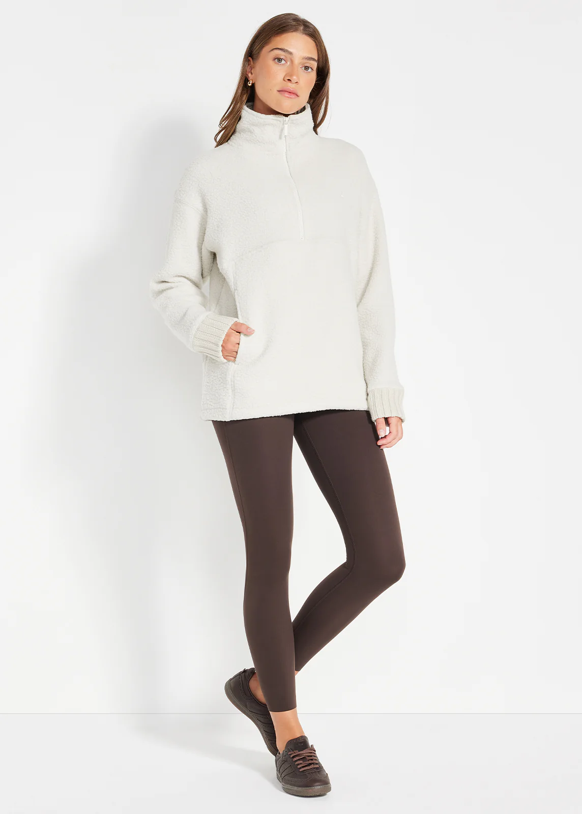 Explore More Sherpa 1/2 Zip - Image 5