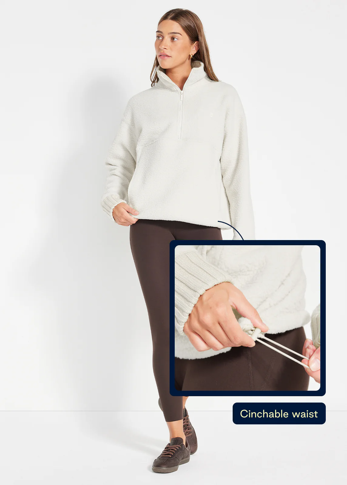 Explore More Sherpa 1/2 Zip - Image 6
