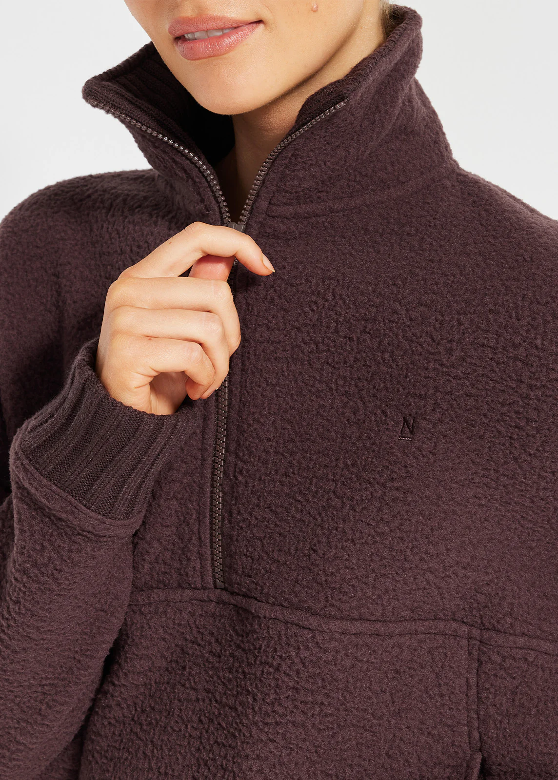 Explore More Sherpa 1/2 Zip - Image 4