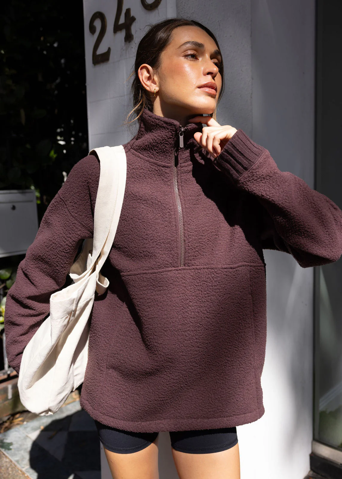 Explore More Sherpa 1/2 Zip - Image 6