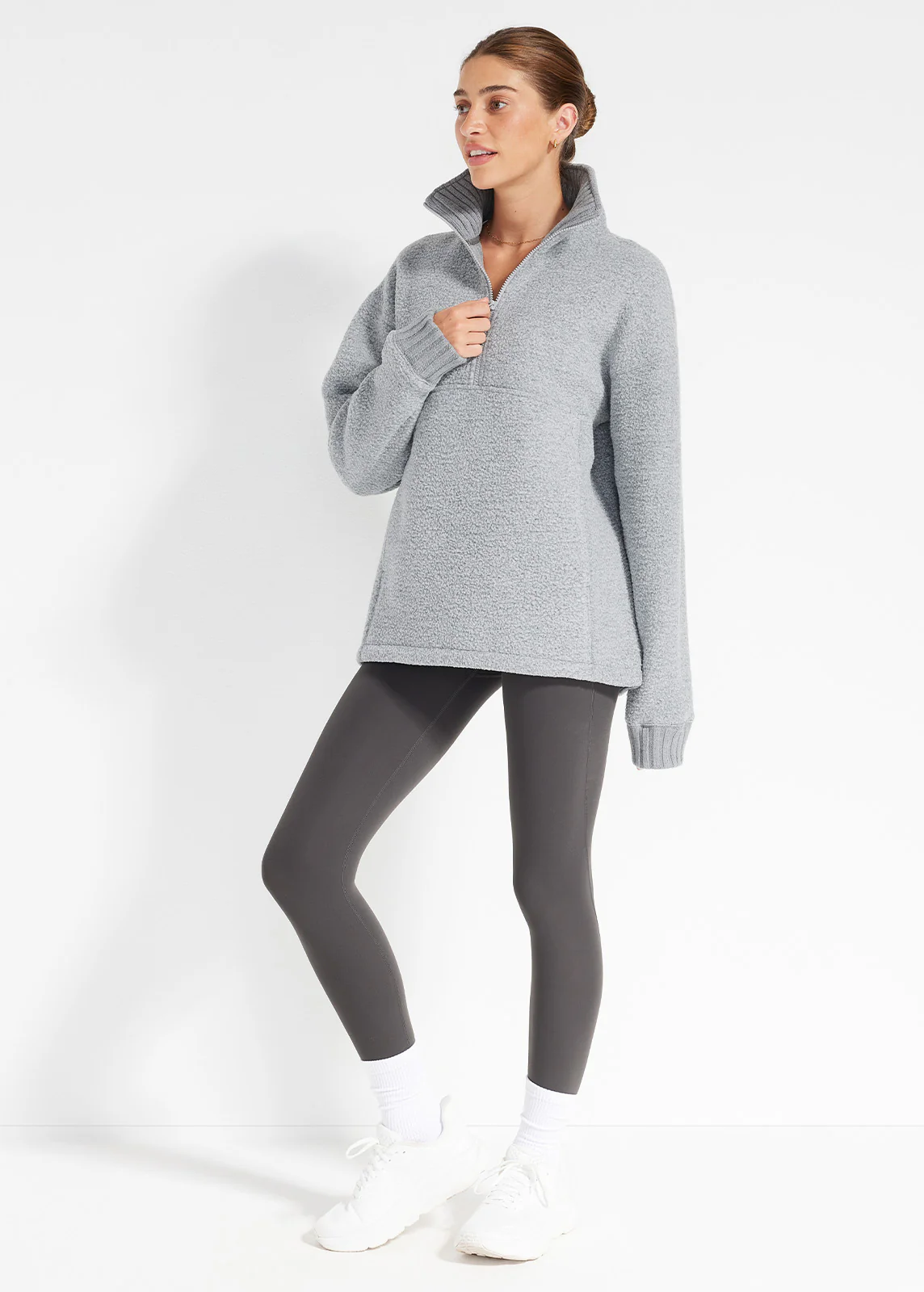 Explore More Sherpa 1/2 Zip - Image 4
