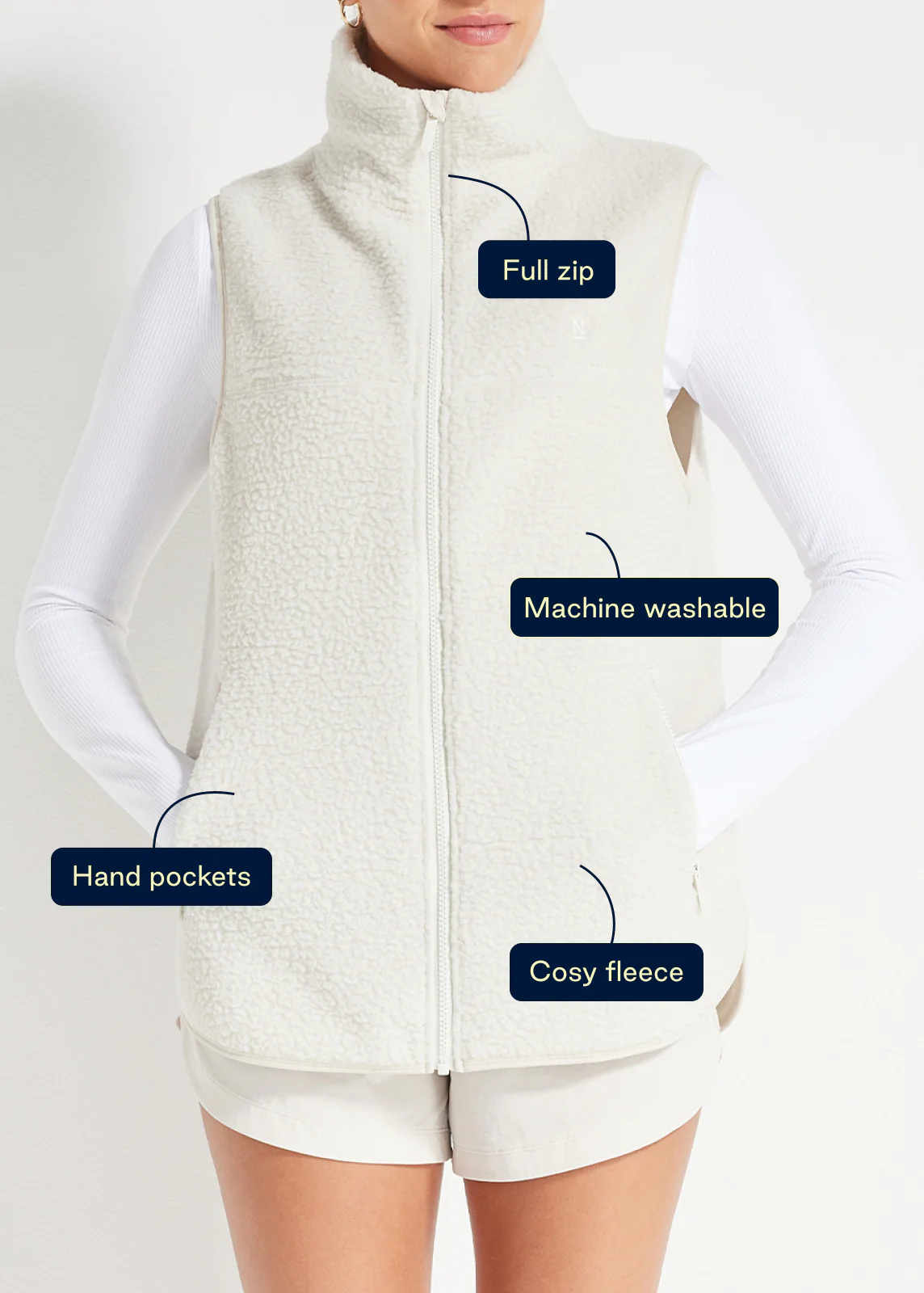 Explore More Sherpa Vest - Image 5