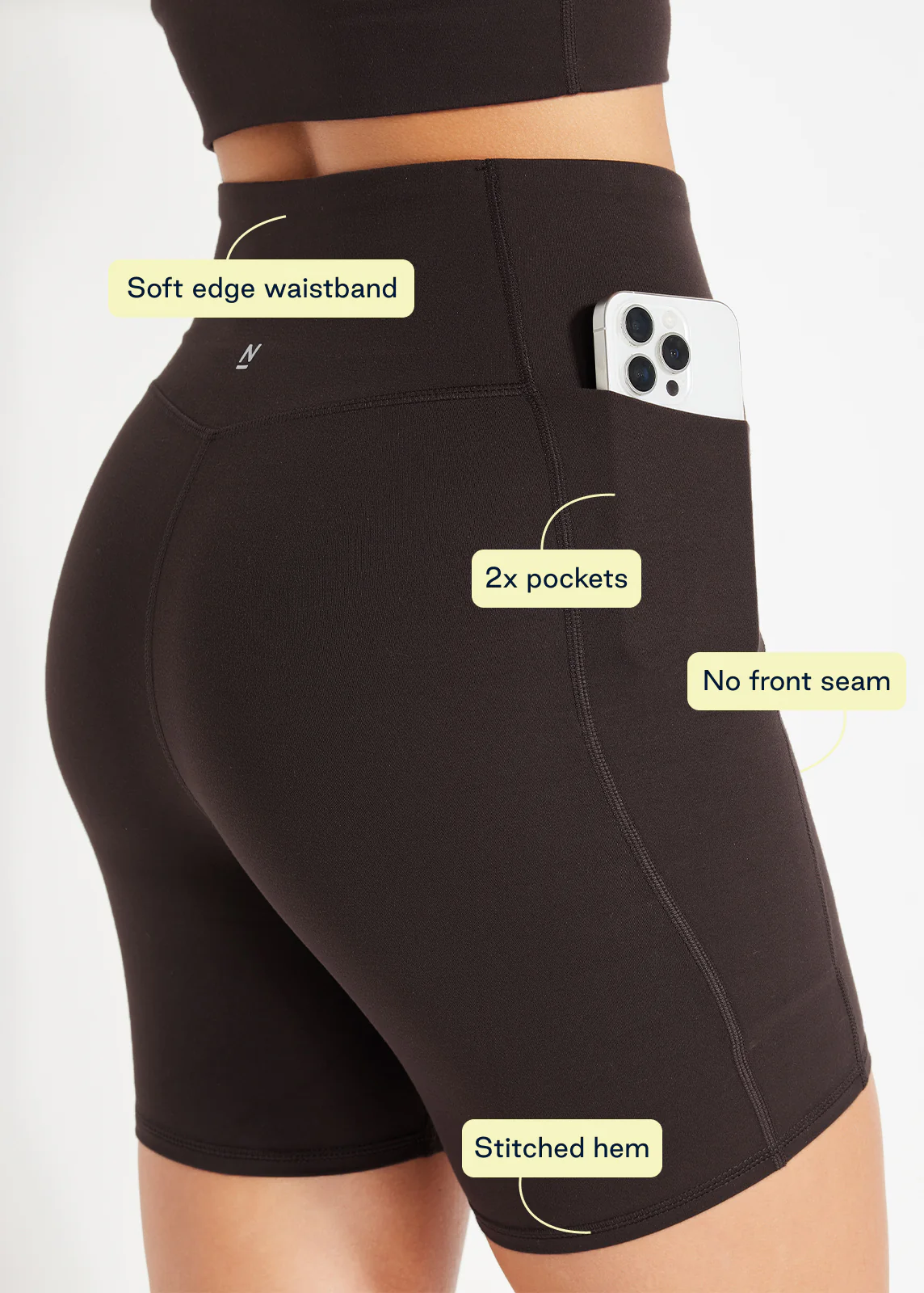 In Motion Side Pocket Short 14cm - Image 7