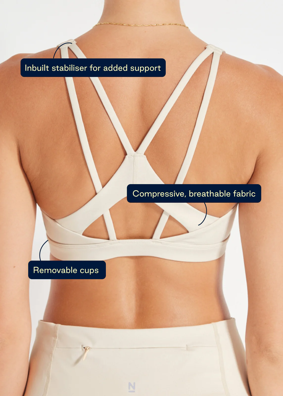 In Tempo Strappy A-C Bra - Image 5