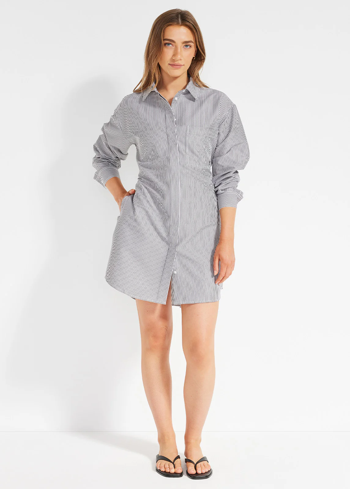 On The Move Shirt Dress - Image 5