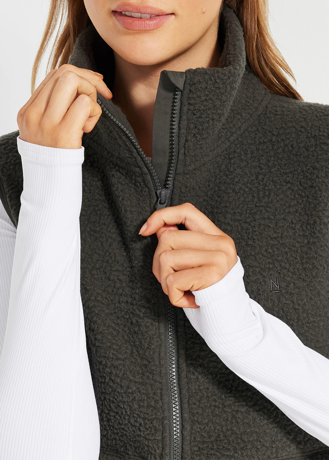 Rain Or Shine Sherpa Vest - Image 5