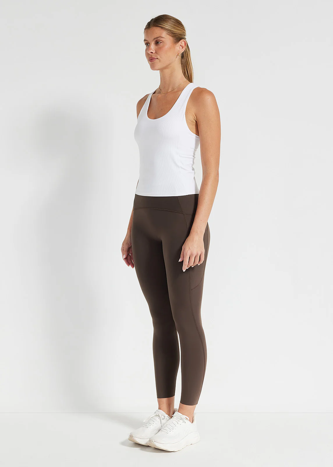Ribbed Cardio 2-1 Scoop Tank - Image 3