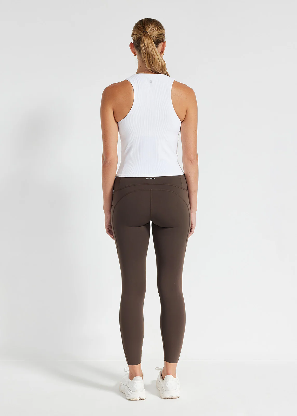 Ribbed Cardio 2-1 Scoop Tank - Image 4