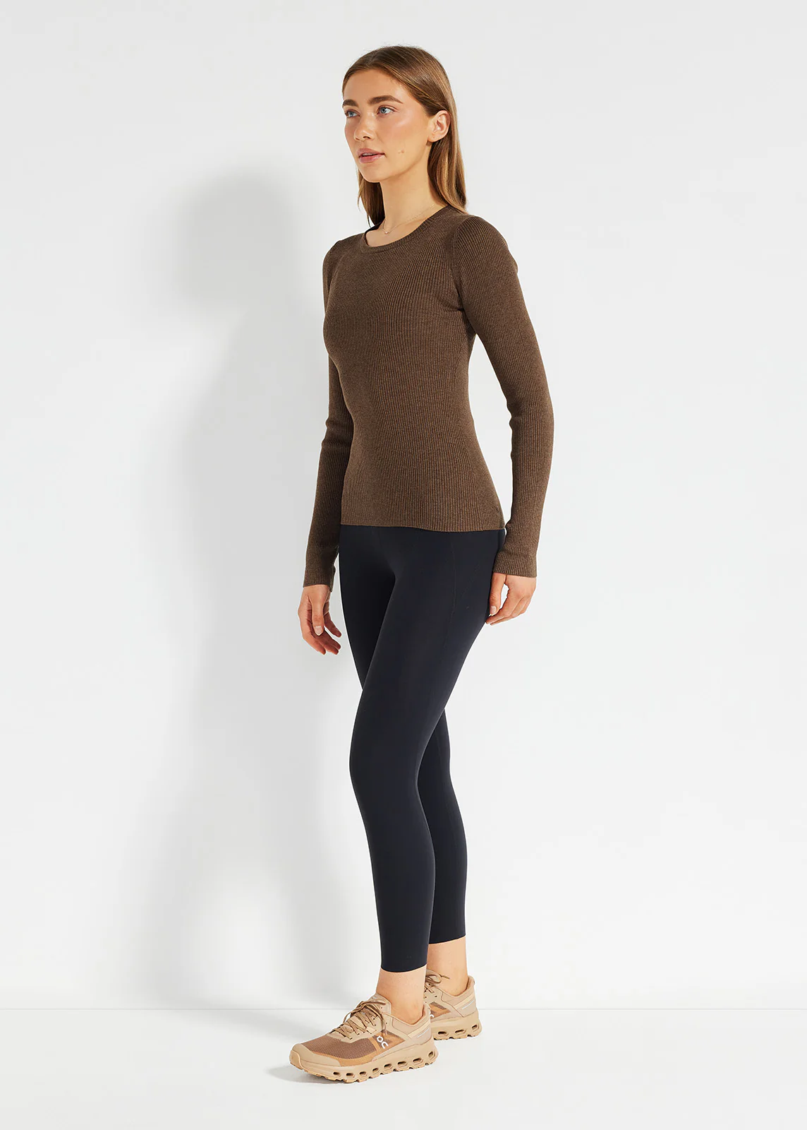Snug Knit Ribbed Long Sleeve - Image 3
