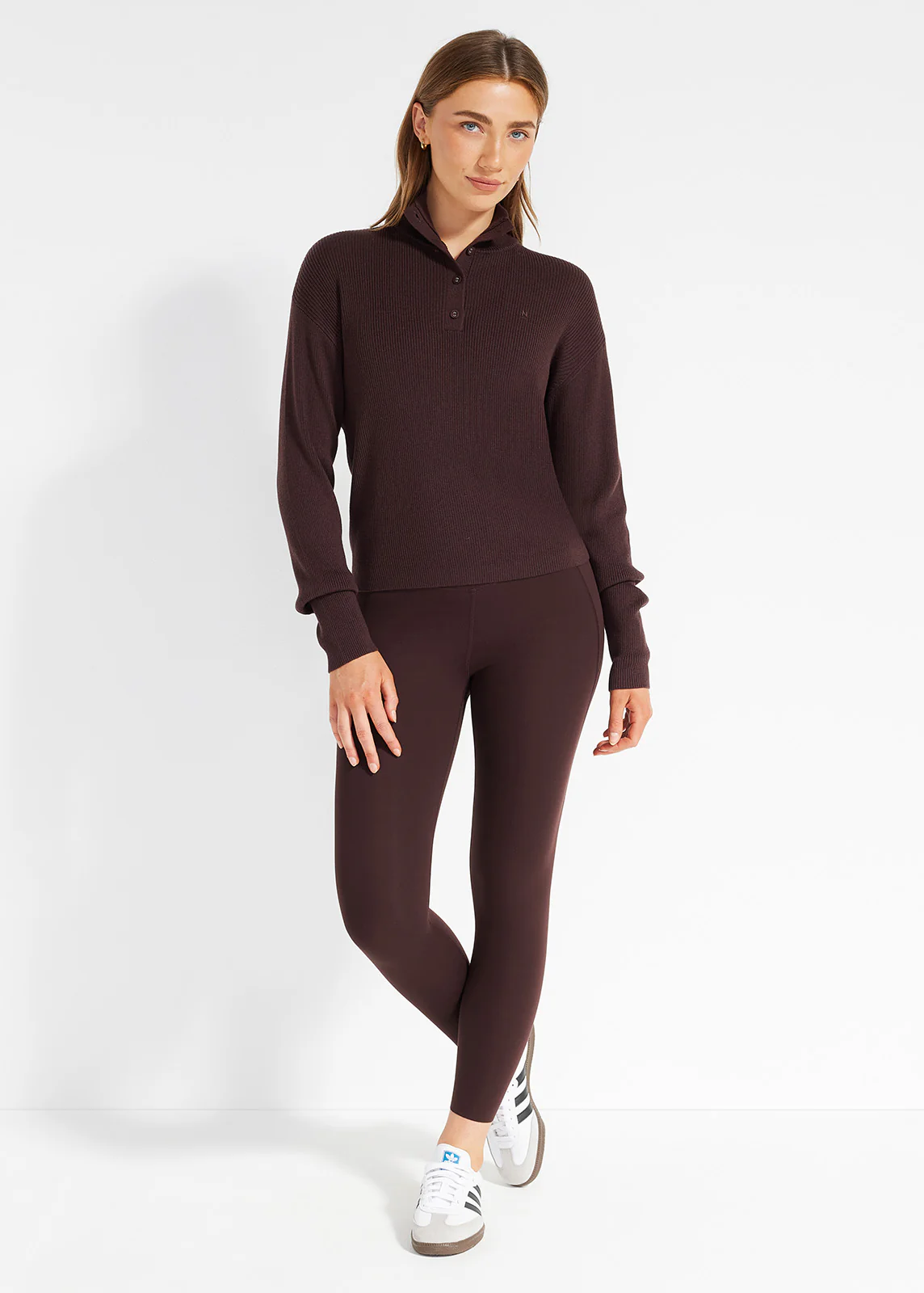 Snug Knit Ribbed Polo - Image 4