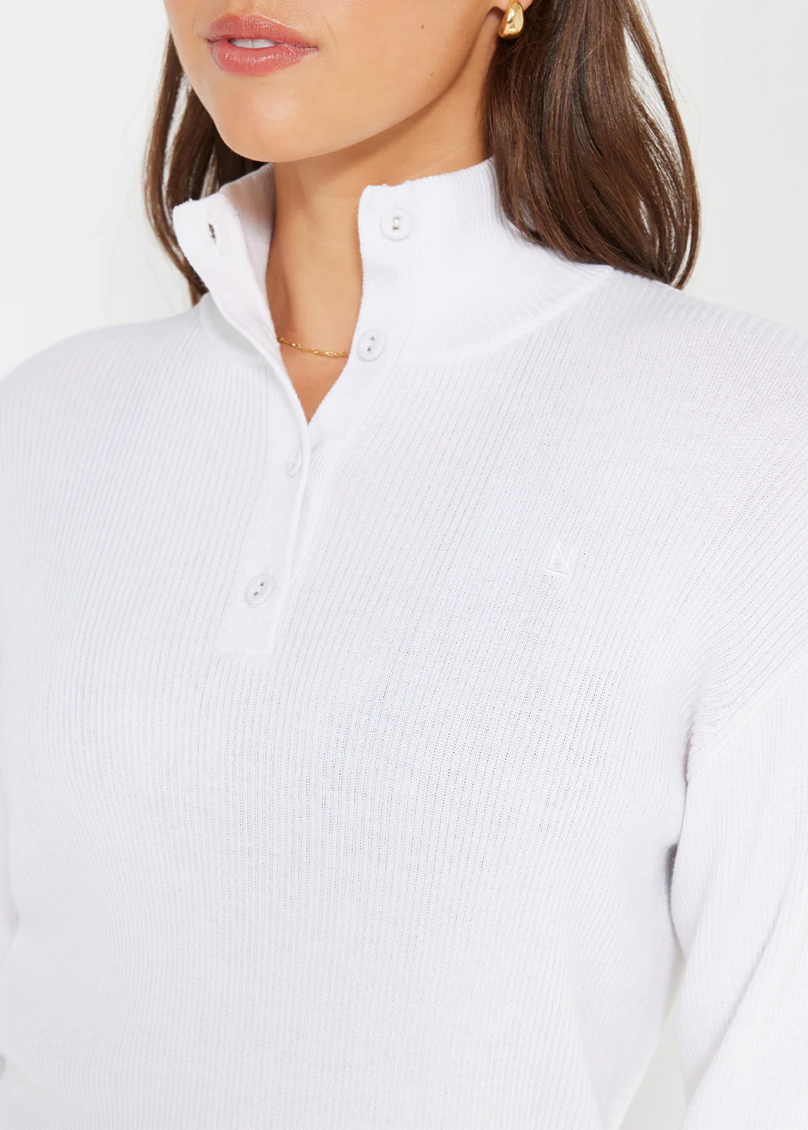 Snug Knit Ribbed Polo - Image 5
