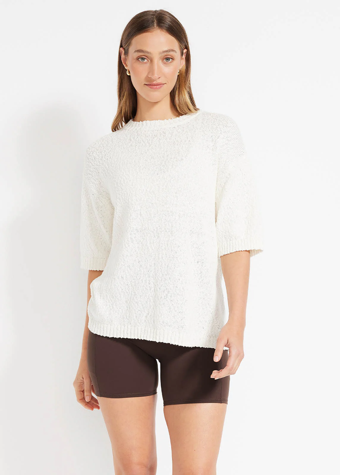 Summer Boucle Knit Tee - Image 3