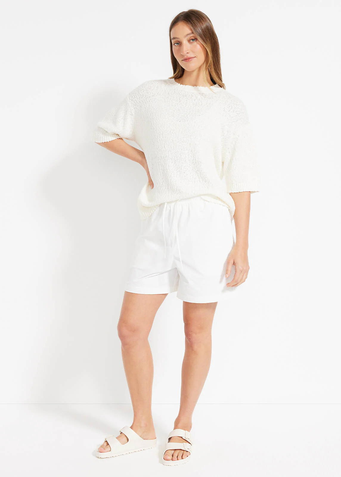 Summer Boucle Knit Tee - Image 4
