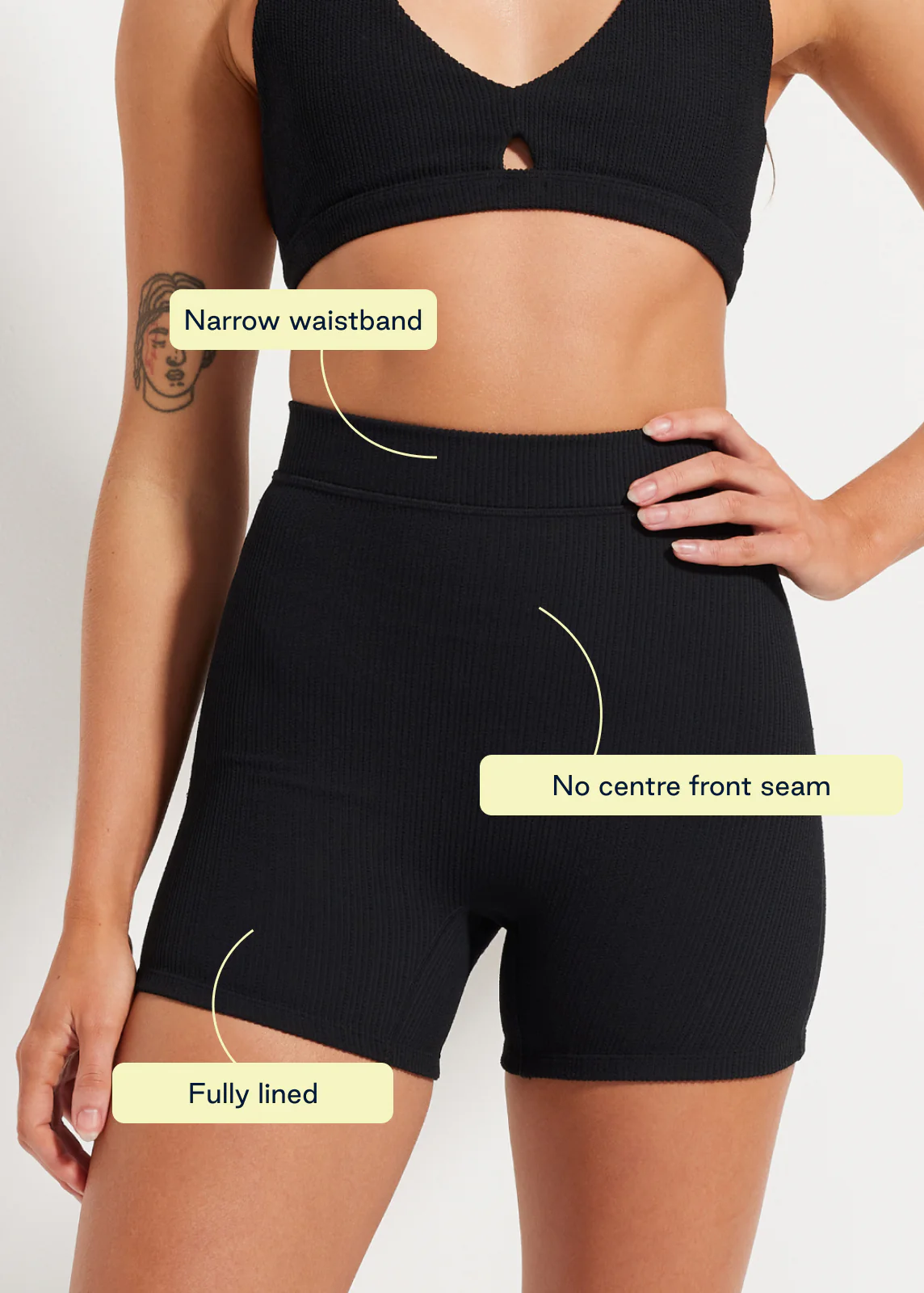 Sweat To Splash™ Crinkle Short 10cm - Image 3