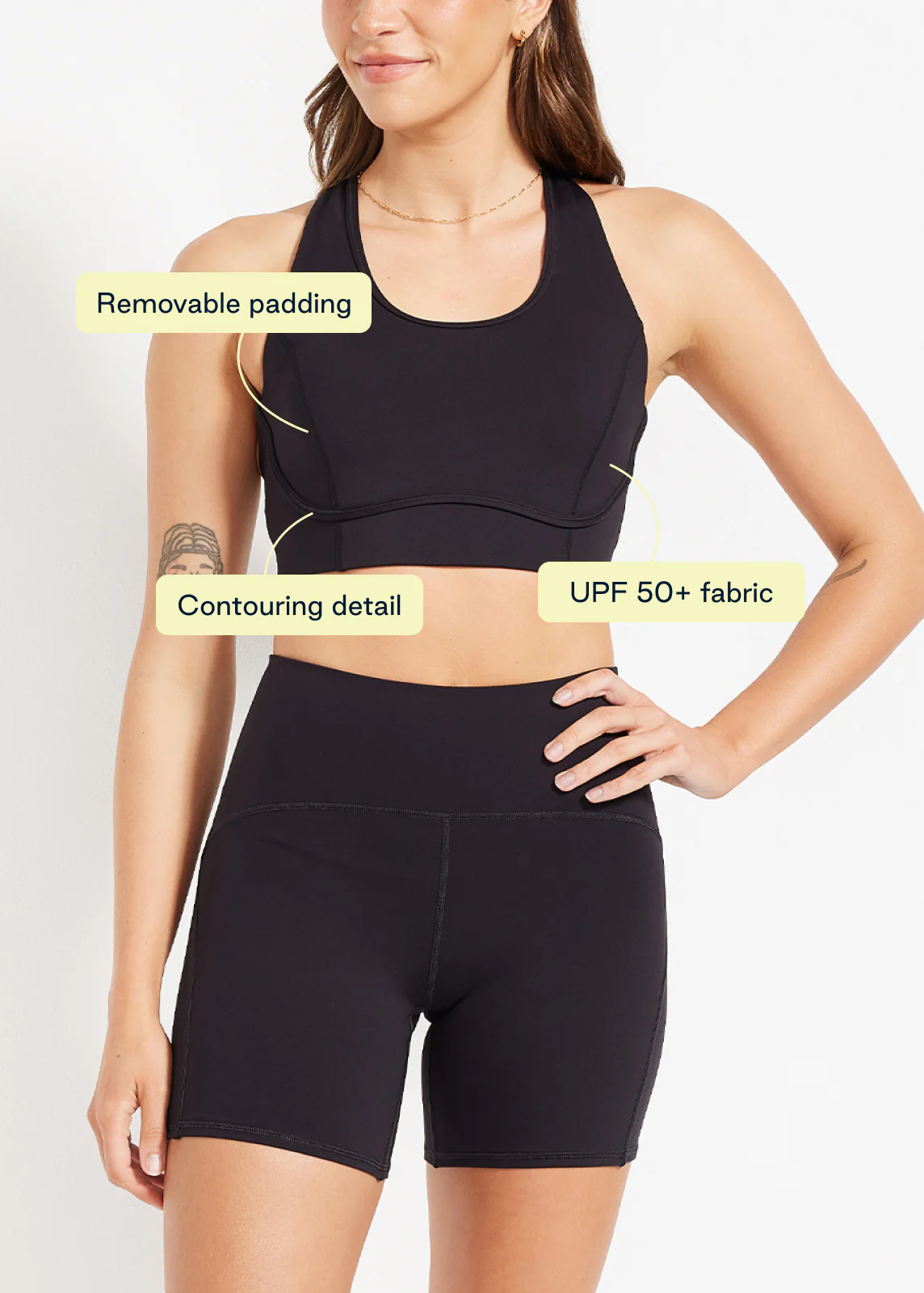 Sweat To Splash® Racer Bra - Image 7