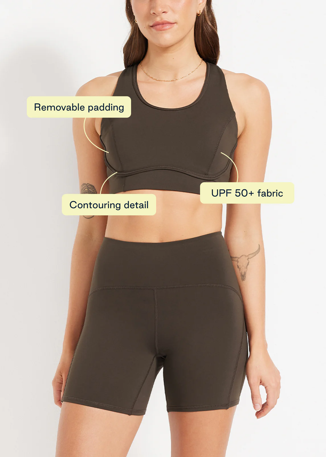 Sweat To Splash® Racer Bra - Image 6