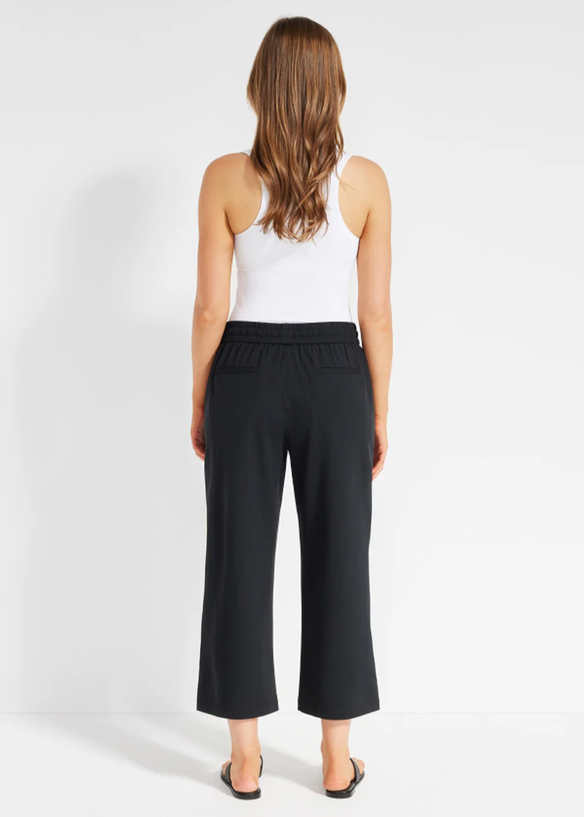 Travel Cropped Wide Leg Pant - Image 5